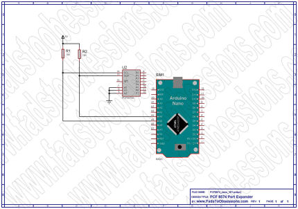 PCF8574 Schematic