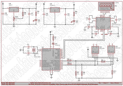 multiple MAX31855 Schematic