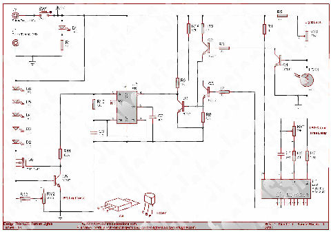 LED Garden Lights Schematic