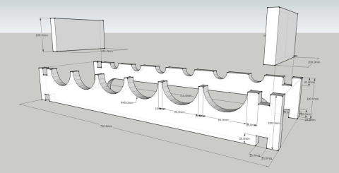 Wine Rack rear