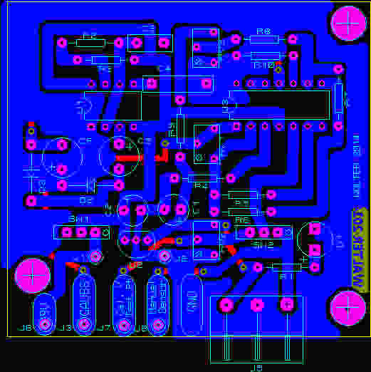 Gaussmeter PCB - All Layers